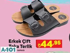 JUNO ERKEK ÇİFT TOKA TERLİK JUNO ERKEK ÇİFT TOKA TERLİK